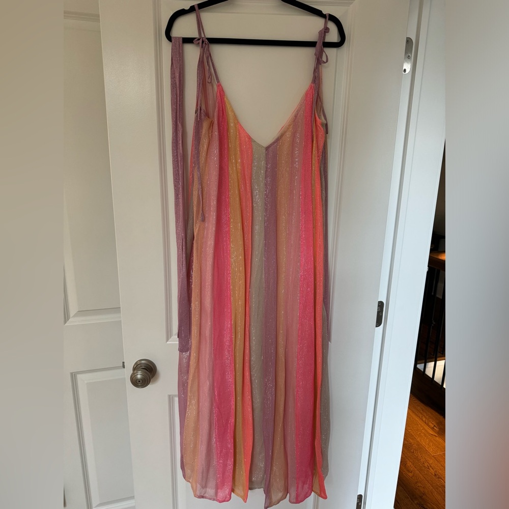 Sundress, Rainbow Striped, M/L - Picture 3 of 3